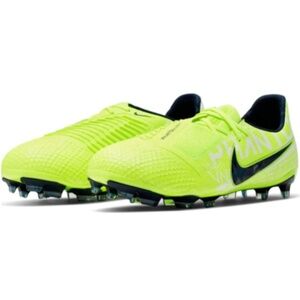 Firm Ground Soccer Cleats | Nike | Volt/White/Obsidian | 7.5